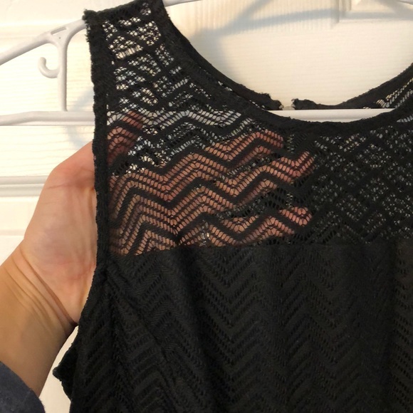 Black lace fit and flare dress - Picture 2 of 5